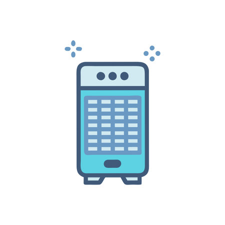 Stylish Air Purifier Icon Designのイラスト素材