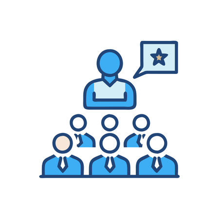 Leadership Training Icon for Developmentのイラスト素材