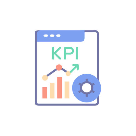 KPI Icon for Performance Metricsのイラスト素材