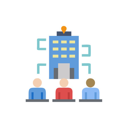 Office Culture Icon for Work Environmentのイラスト素材