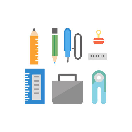 Office Tools Icon for Productivityのイラスト素材