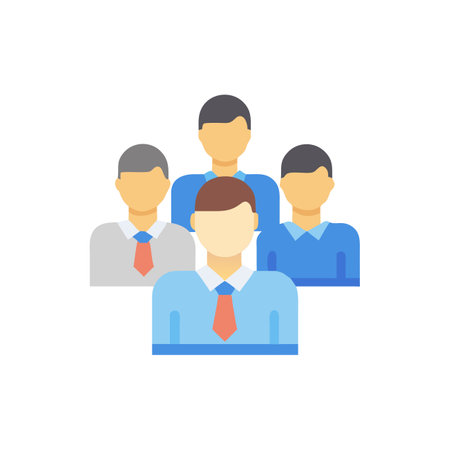 Staff Icon for Office Representationのイラスト素材