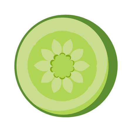 cucumber fresh vegetable isolated icon vector illustration designicon vector illustration designのイラスト素材