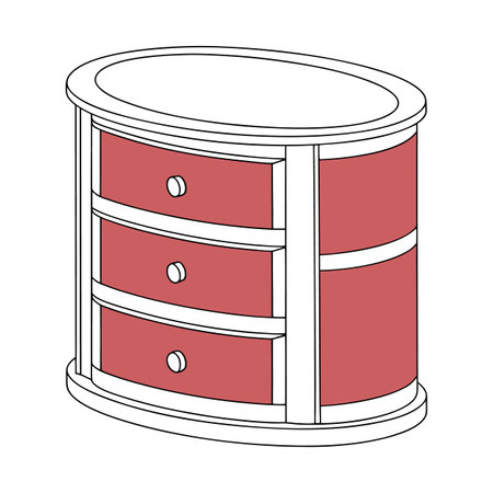 Furniture nightstand icon vector illustration graphic design vector illustration graphic designのイラスト素材