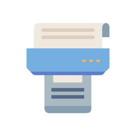 Dynamic Document Scanner Illustration