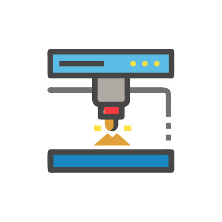 Advanced Laser Engraver Designのイラスト素材
