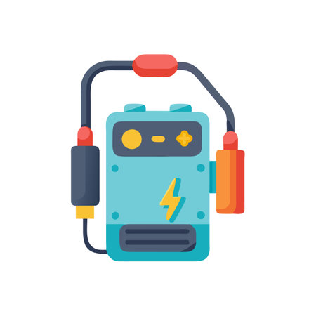 Compact Portable Jump Starter Designのイラスト素材