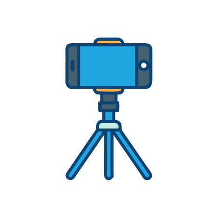 Versatile Smartphone Tripod for Perfect Shotsのイラスト素材