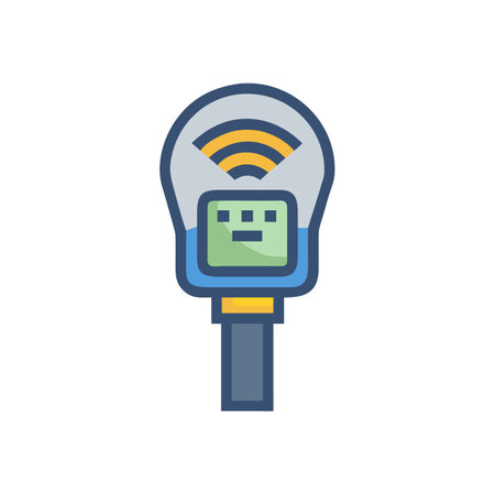 Efficient Smart Parking Meter Designのイラスト素材