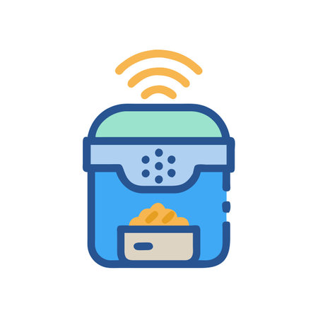 Dynamic Smart Rice Dispenser Illustrationのイラスト素材