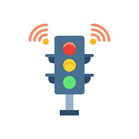 Innovative Smart Traffic Light for Urban Mobilityのイラスト素材