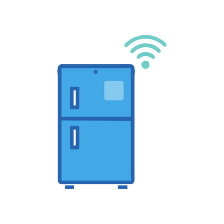 Advanced Smart Refrigerator Designのイラスト素材
