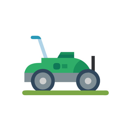 Advanced Robot Lawn Mower Designのイラスト素材