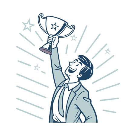 Illustration of businessmen activity.のイラスト素材