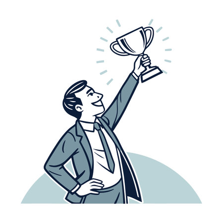 Illustration of businessmen activity.のイラスト素材