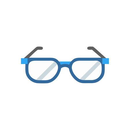 Chic Eyeglasses Icon for Daily Wearのイラスト素材