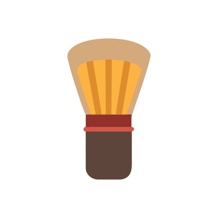 Chic Kabuki Brush Icon for Powder Applicationのイラスト素材
