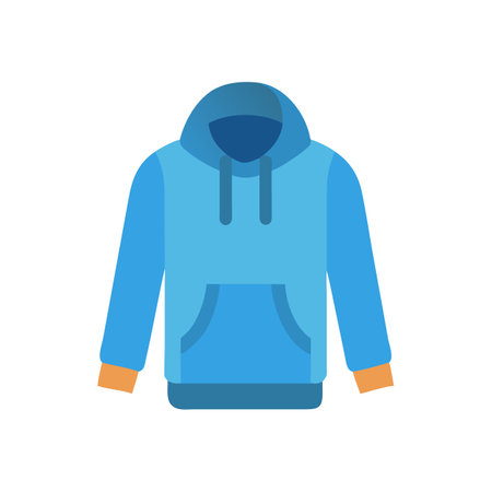 Stylish Hoodie Icon for Comfortのイラスト素材
