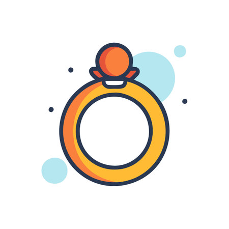 Stylish Ring for Unique Jewelry Collectionのイラスト素材