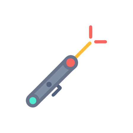 Laser Pointer Presentation Device Iconのイラスト素材