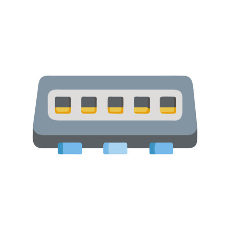 Multiport Adapter Device Iconのイラスト素材