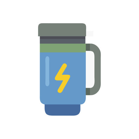Stylish Electric Travel Mug Vector Designのイラスト素材