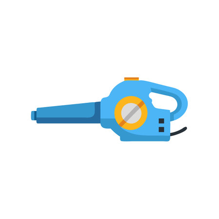 Stylish Electric Leaf Blower Vectorのイラスト素材