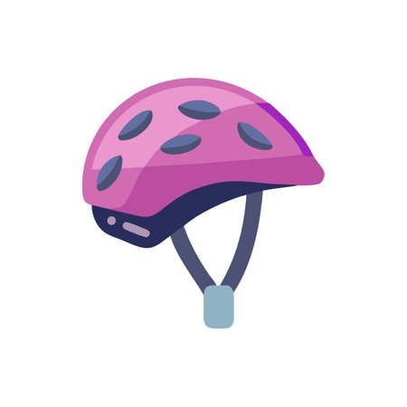 Bicycle Helmet Sports Icon Designのイラスト素材