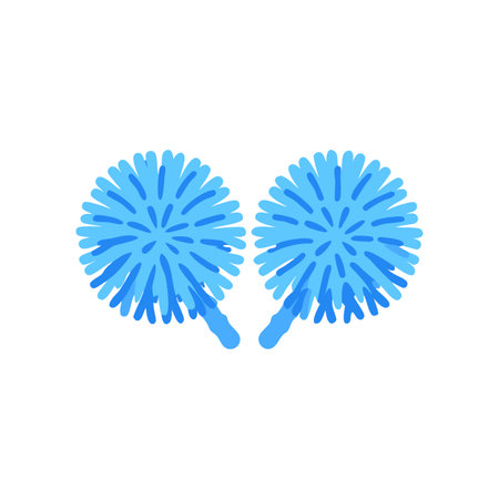 Icon Design for Cheerleading Pom Pomsのイラスト素材
