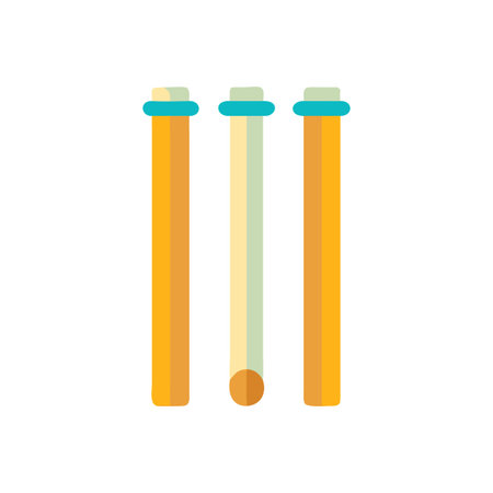 Icon Design for Cricket Wicketのイラスト素材