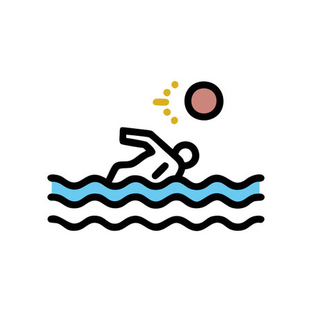 Icon for Open Water Swimming Adventureのイラスト素材