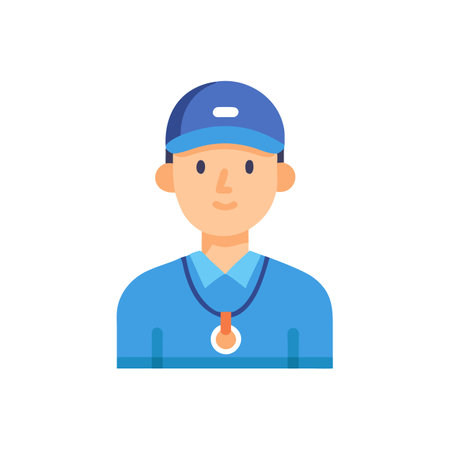 Icon for Sports Coach Guidanceのイラスト素材