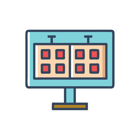 Icon for Sports Scoreboard Displayのイラスト素材