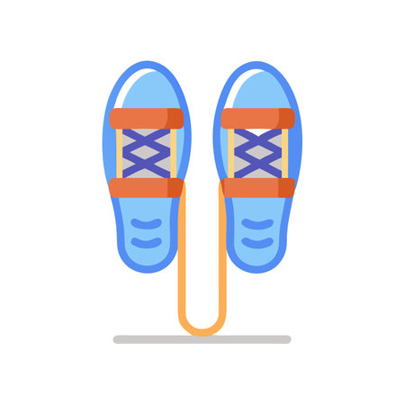 Snowshoeing Icon for Winter Sportsのイラスト素材