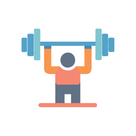 Icon for Powerlifting Strength Trainingのイラスト素材