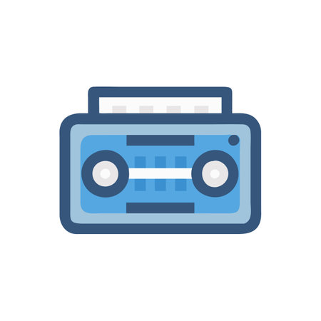 Cassette Recorder Icon for Nostalgiaのイラスト素材