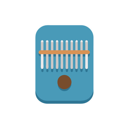 Kalimba Icon for Music Loversのイラスト素材