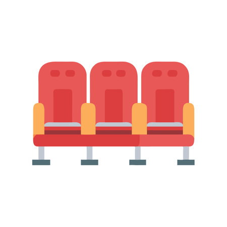 Cinema Seating Icon for Designersのイラスト素材