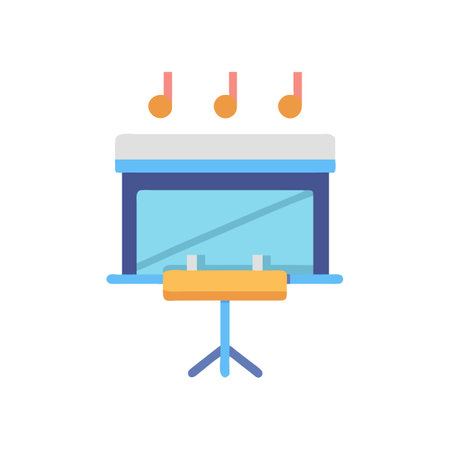 Orchestra Pit Icon for Performancesのイラスト素材
