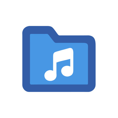 Icon for Organizing Music Filesのイラスト素材