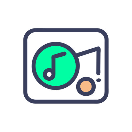 SVG Icon for Pop Music Representationのイラスト素材