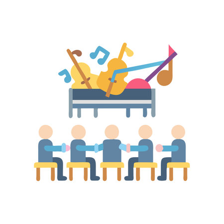 Icon for Orchestra Performancesのイラスト素材