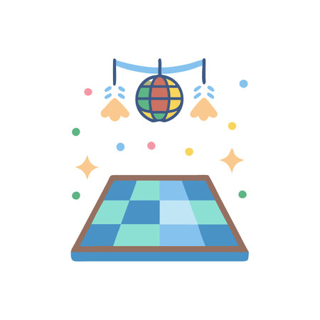 SVG Icon for Dance Floorsのイラスト素材