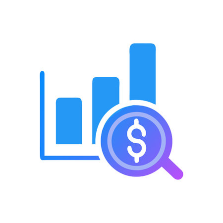 Analytics icon vector isolated on white background for your web and mobile app design, Analytics logo conceptのイラスト素材