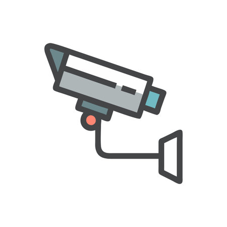 Creative Security Camera Icon for Safety