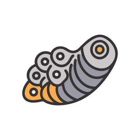 Intricate Barnacle Illustration for Marine Lifeのイラスト素材