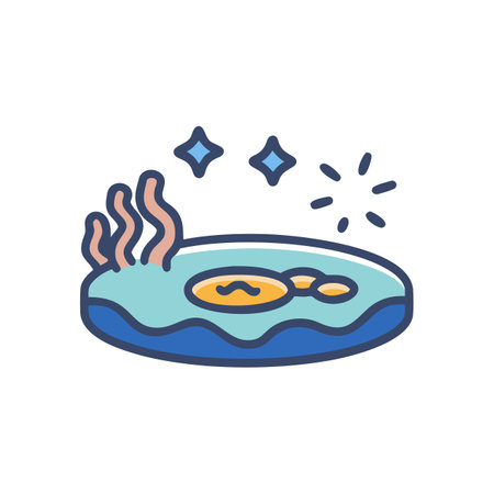 Vibrant Tide Pool with Colorful Organismsのイラスト素材