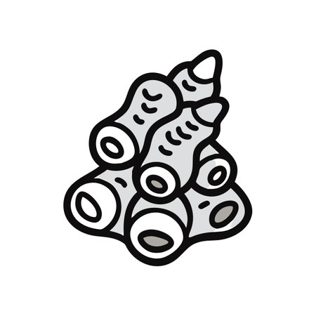 Fascinating Barnacle Design for Nature Projectsのイラスト素材