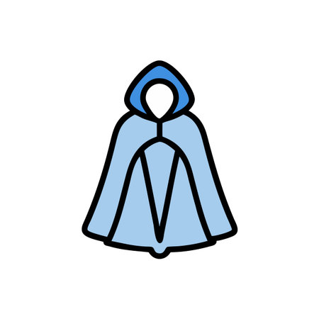 Unique Cloak Vector for Creative Fashion Designsのイラスト素材