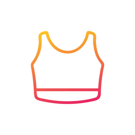 Stylish Crop Top Concept for Fashion Enthusiastsのイラスト素材